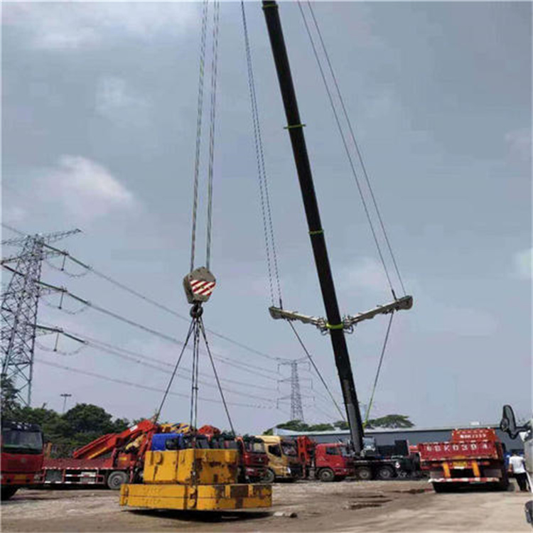南吕镇风电设备吊装
